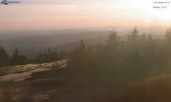 Lysá hora, pohled na západ