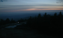 Lysá hora, pohled na západ