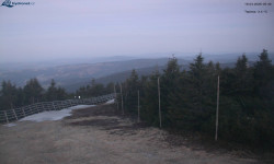 Lysá hora, pohled na západ