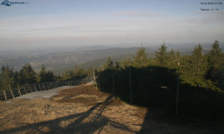 Lysá hora, pohled na západ