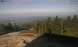 Lysá hora, pohled na západ