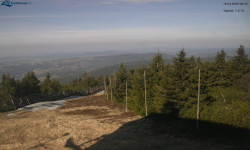 Lysá hora, pohled na západ