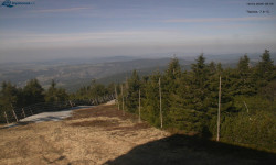 Lysá hora, pohled na západ