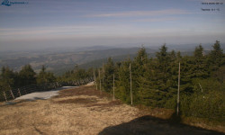 Lysá hora, pohled na západ