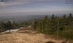 Lysá hora, pohled na západ