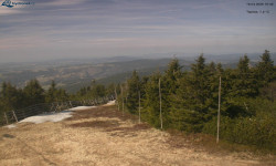 Lysá hora, pohled na západ