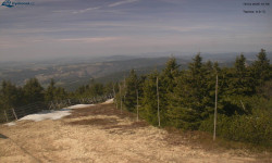 Lysá hora, pohled na západ