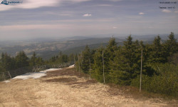 Lysá hora, pohled na západ