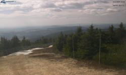 Lysá hora, pohled na západ