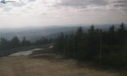 Lysá hora, pohled na západ