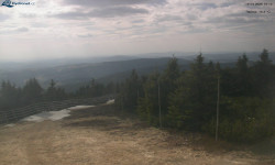 Lysá hora, pohled na západ