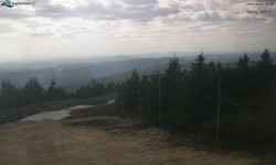 Lysá hora, pohled na západ