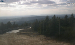 Lysá hora, pohled na západ