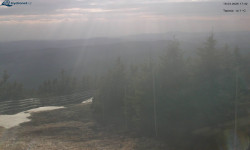 Lysá hora, pohled na západ