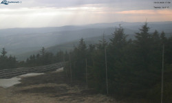 Lysá hora, pohled na západ