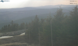 Lysá hora, pohled na západ