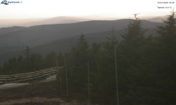 Lysá hora, pohled na západ