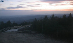 Lysá hora, pohled na západ