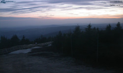 Lysá hora, pohled na západ