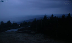 Lysá hora, pohled na západ