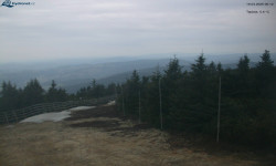 Lysá hora, pohled na západ