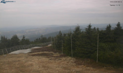 Lysá hora, pohled na západ