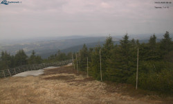 Lysá hora, pohled na západ