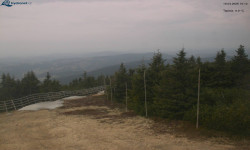 Lysá hora, pohled na západ