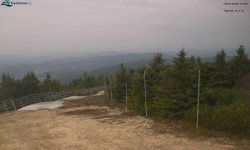 Lysá hora, pohled na západ