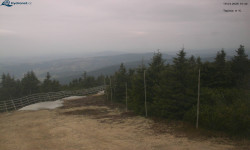 Lysá hora, pohled na západ