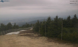 Lysá hora, pohled na západ