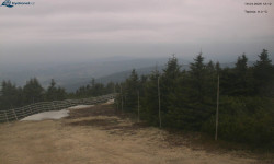 Lysá hora, pohled na západ