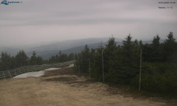 Lysá hora, pohled na západ