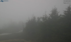 Lysá hora, pohled na západ