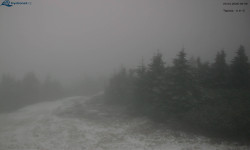 Lysá hora, pohled na západ