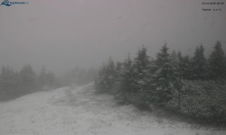 Lysá hora, pohled na západ