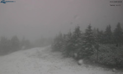 Lysá hora, pohled na západ