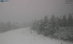 Lysá hora, pohled na západ