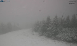 Lysá hora, pohled na západ