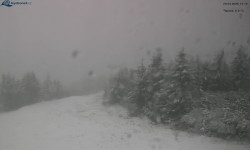 Lysá hora, pohled na západ