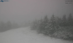 Lysá hora, pohled na západ