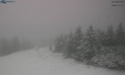 Lysá hora, pohled na západ