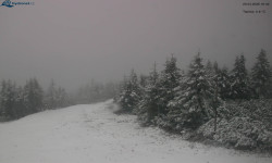 Lysá hora, pohled na západ