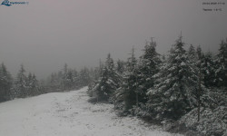 Lysá hora, pohled na západ