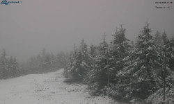 Lysá hora, pohled na západ