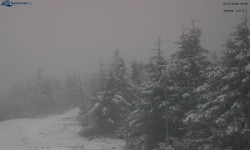 Lysá hora, pohled na západ