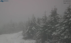 Lysá hora, pohled na západ