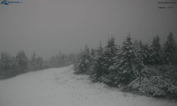 Lysá hora, pohled na západ