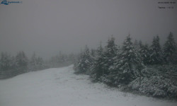 Lysá hora, pohled na západ