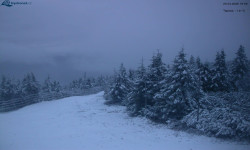 Lysá hora, pohled na západ